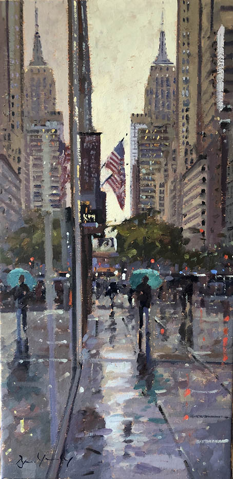 Bruce Yardley Manhattan Rain